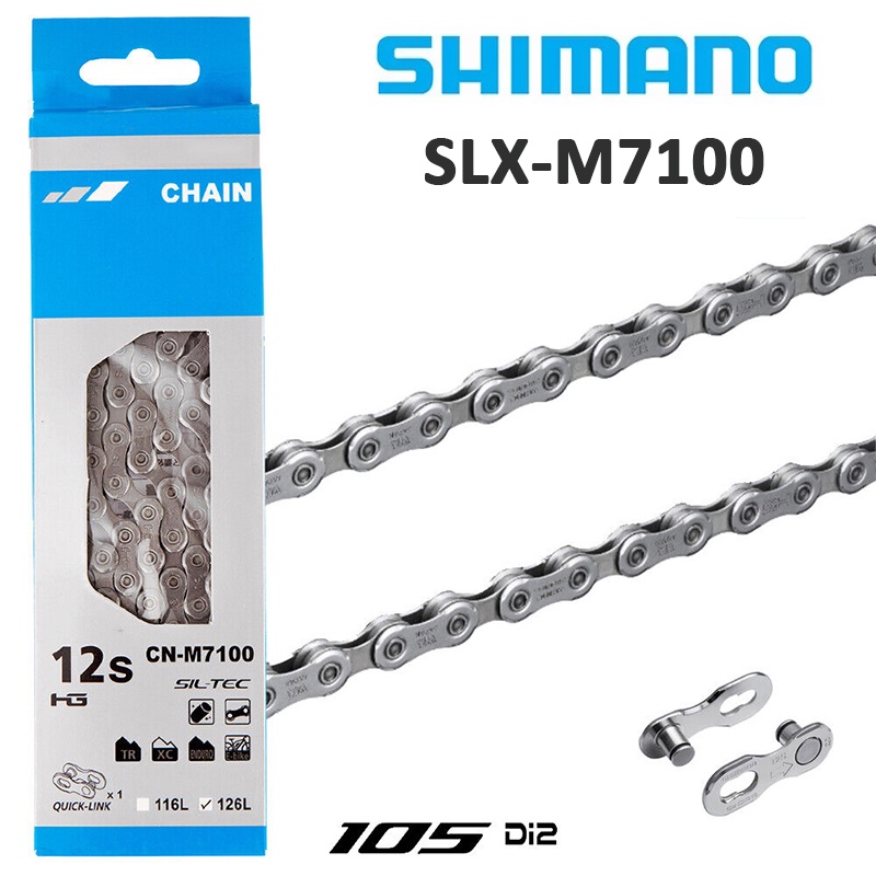 Shimano Chain 12 Speed Original M7100 Chain SLX CNM7100 26 Links