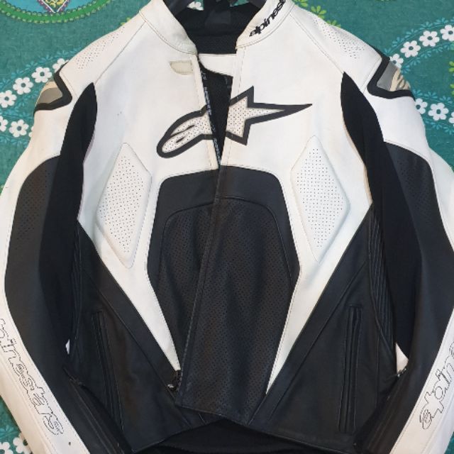 used Alphinestar Tech 1R leather jacket ORIGINAL Shopee Malaysia