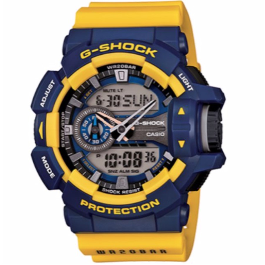 Jam g 2024 shock kuning