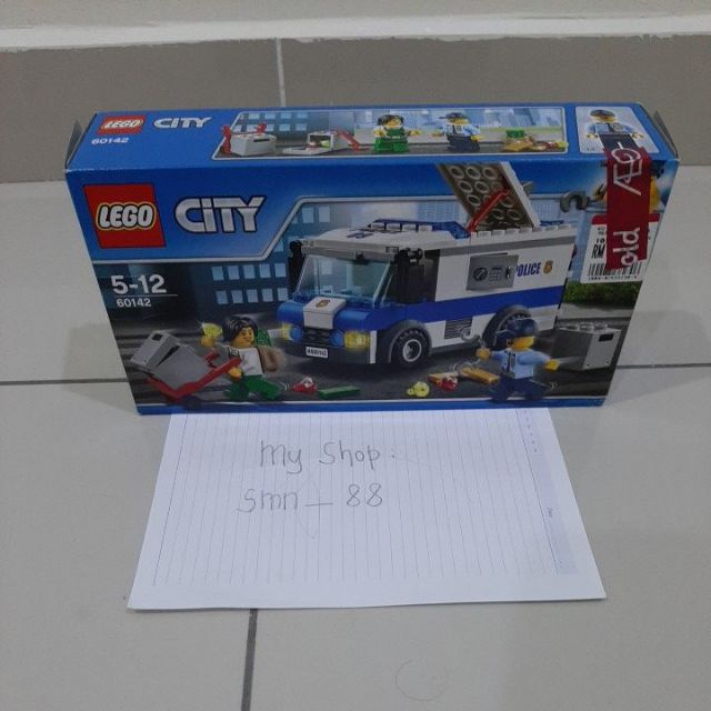 Lego 60142 discount city money transporter