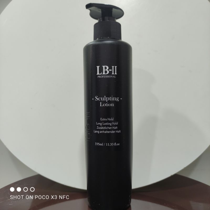 LB - II Extra hold Sculpting Lotion Gel pomade 335ml Pengayaan styling ...
