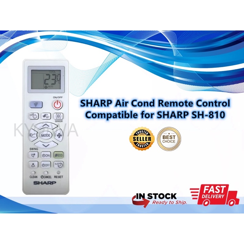 Sharp Air Conditioner Air Cond Remote Control for sharp aircond