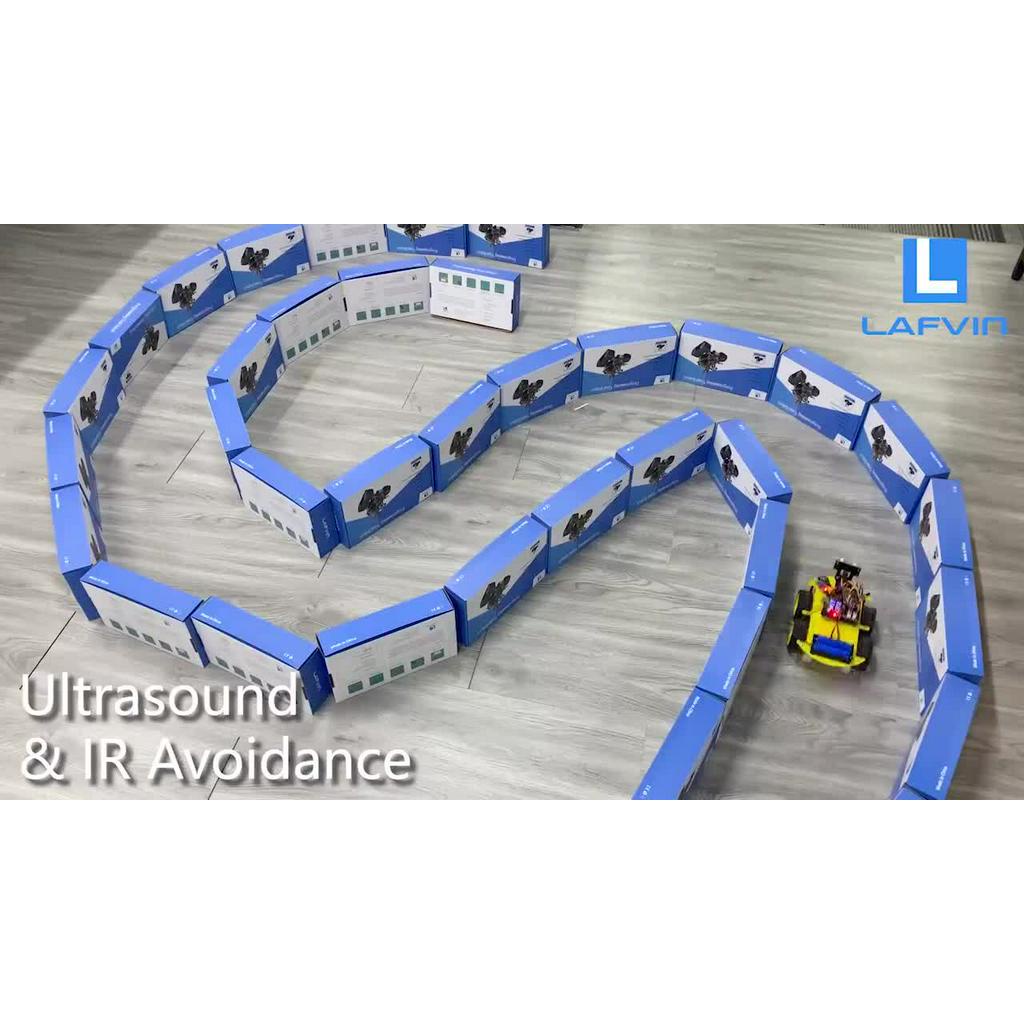 LAFVIN Arduino Smart Robot Car Kit Set for Arduino UNO R3 with Line ...