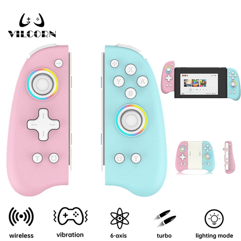 VILCORN Joypad Controller For Nintendo Switch (L/R) Animal Crossing Joy