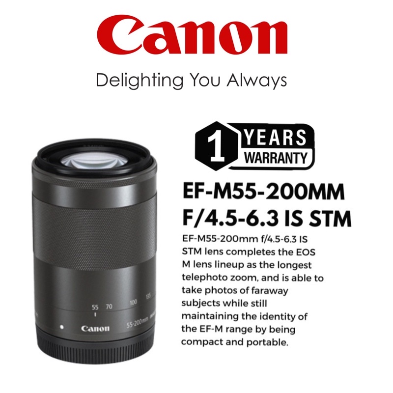 11月21日限定♪Canon EF-M 55-200mm IS STM シルバー 【公式通販】