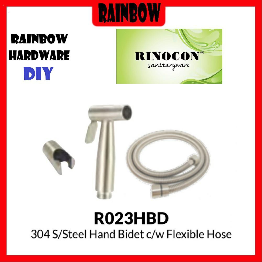 RINOCON R023HBD SUS304 STAINLESS STEEL HAND BIDET C/W HOSE 1.2METER ...