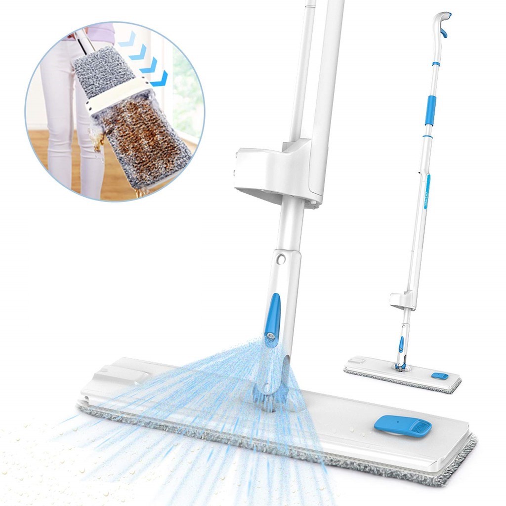 BOOMJOY Twist Mop, Self-Wringing Wet Mop for Floor Cleaning