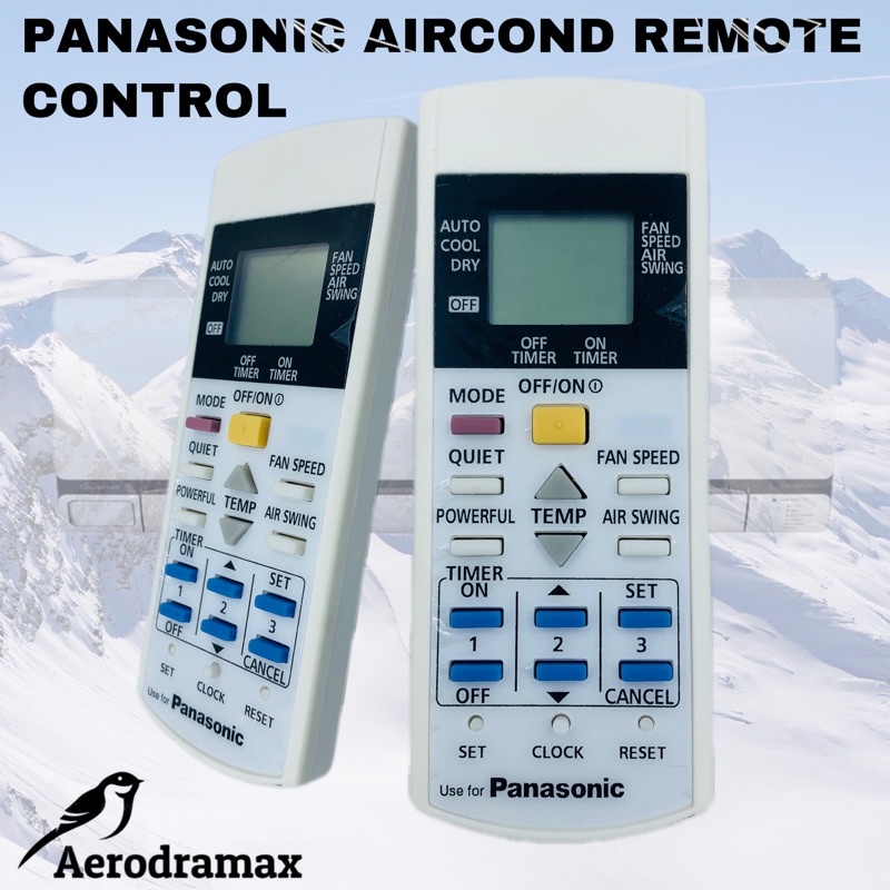 PANASONIC AIR CONDITIONER REMOTE CONTROL Shopee Malaysia
