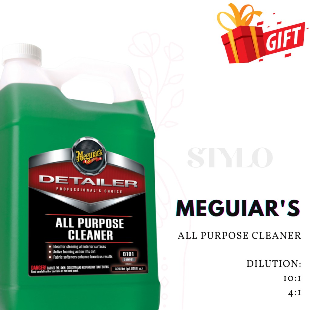 Meguiar's D101 Detailer All Purpose Cleaner APC 1 GALLON / 3.79L