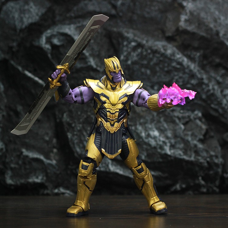 ZD Toys Iron Man Captain America Thor Thanos Hulk Spiderman Black