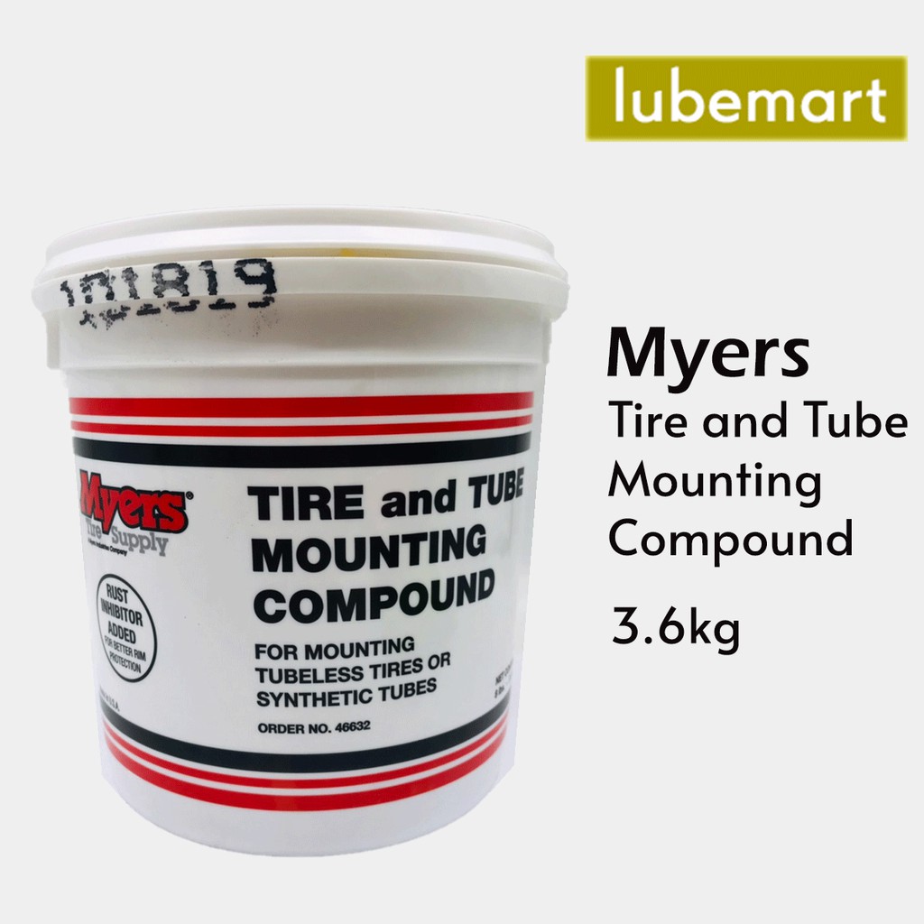 Myers Tire and Tube Mounting Compound (3.6kg) Tire Compound Shopee