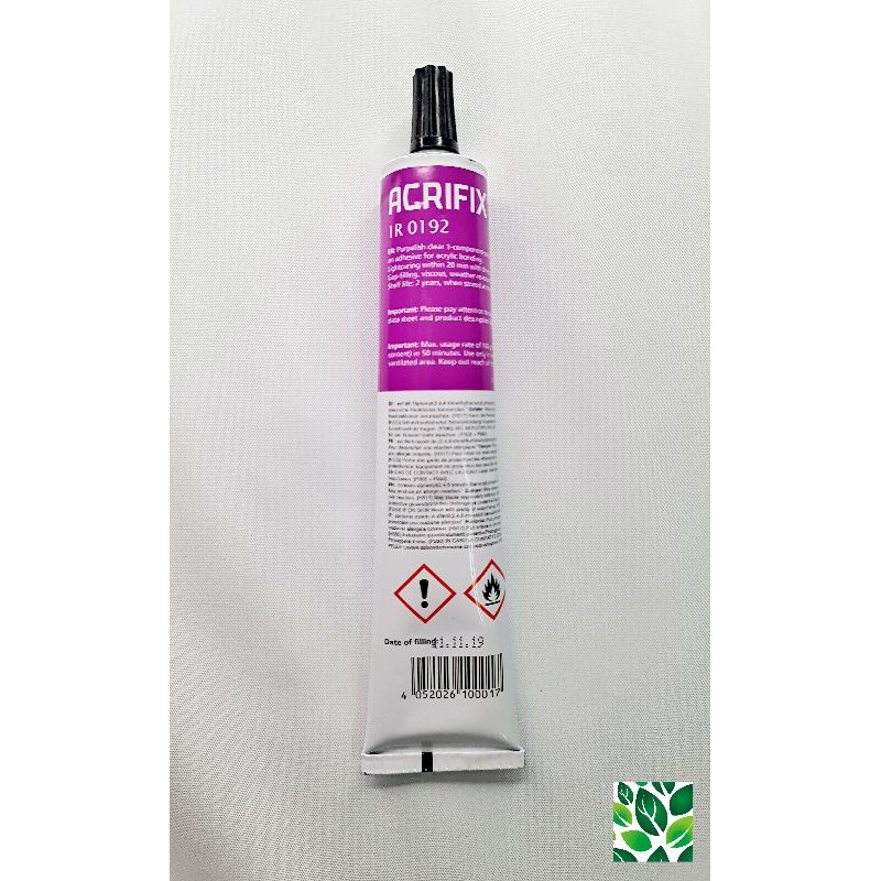 Acrylic Adhesive Acrifix 192 Clear Area Bonding. 100g Shopee Malaysia