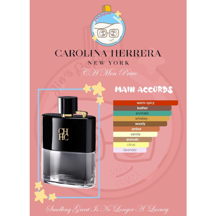 CH Men Prive Carolina Herrera cologne - a fragrance for men 2015