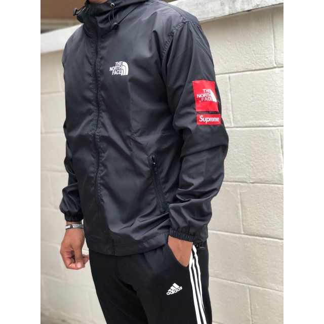 Supreme best sale tnf windbreaker