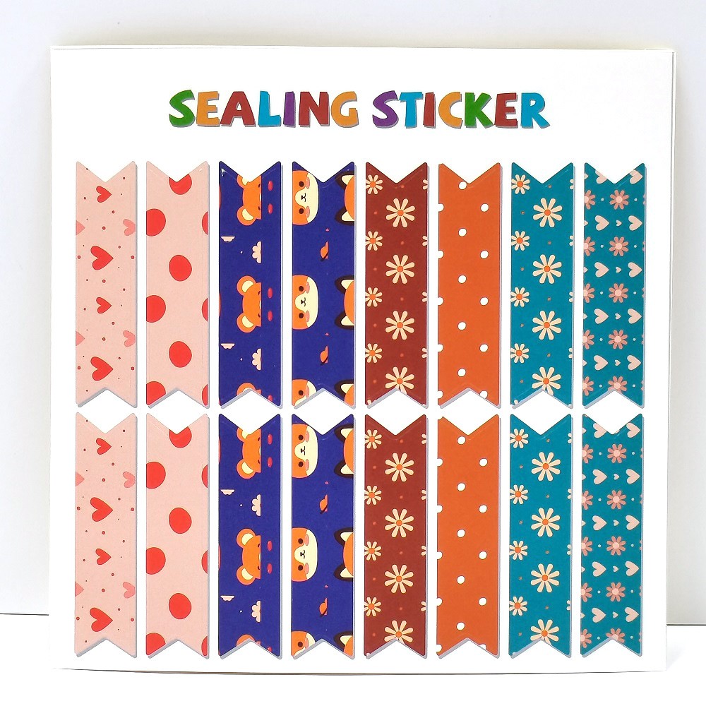 160pcs Waterproof Sealing Stickers Cute Design Envelope Gift Decor Seal ...
