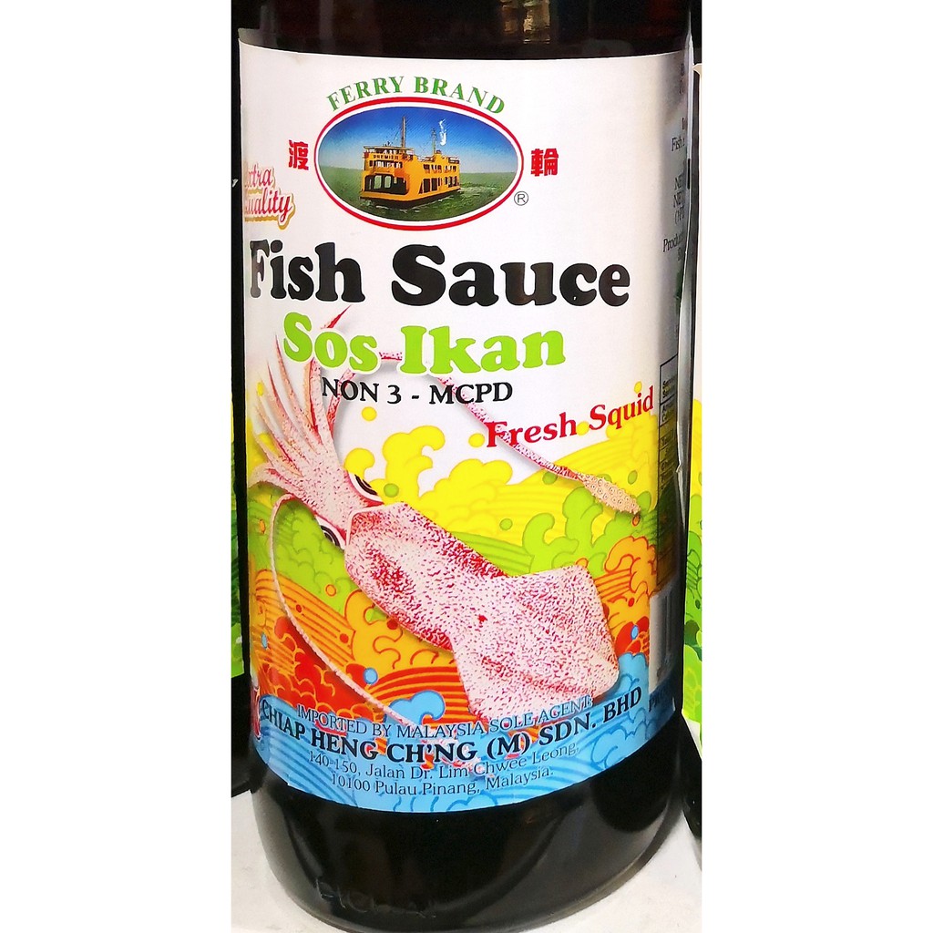 FERRY BRAND Fish Sauce (Anchovy/Squid/Silver Pomfret) 250ml / 700ml By