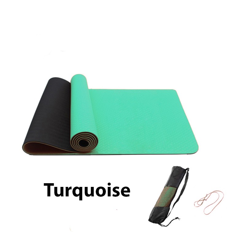 Tikar Yoga Tikar Exercise Karpet Bersenam Carpet Alas High Quality Non slip 183CM x 61CM x 6MM fitness Pilates Yoga Mat Shopee Malaysia