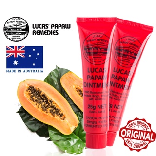 25g Lucas Papaw Ointment Multifunctional Hydrating Lip Balm Diaper Rash  Cream