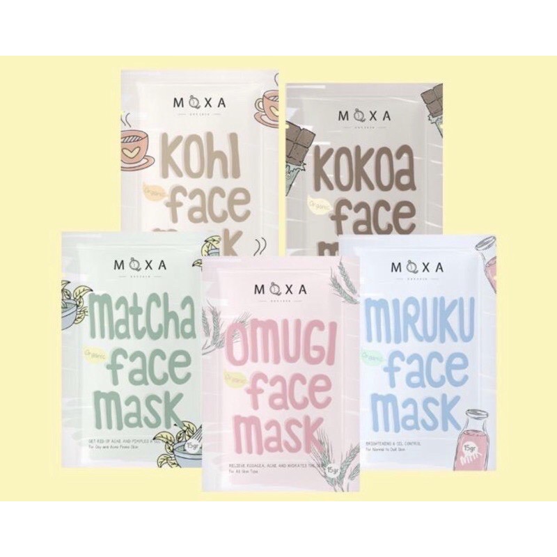 (vip) Omugi Moxa Mask Hatomugi (free Spatula) Shopee Malaysia
