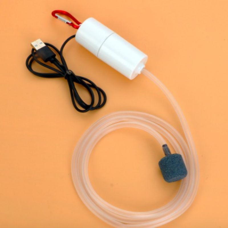 [New] Portable Mini Usb Pump Aquarium Fish Tank Oxygen Air Pump