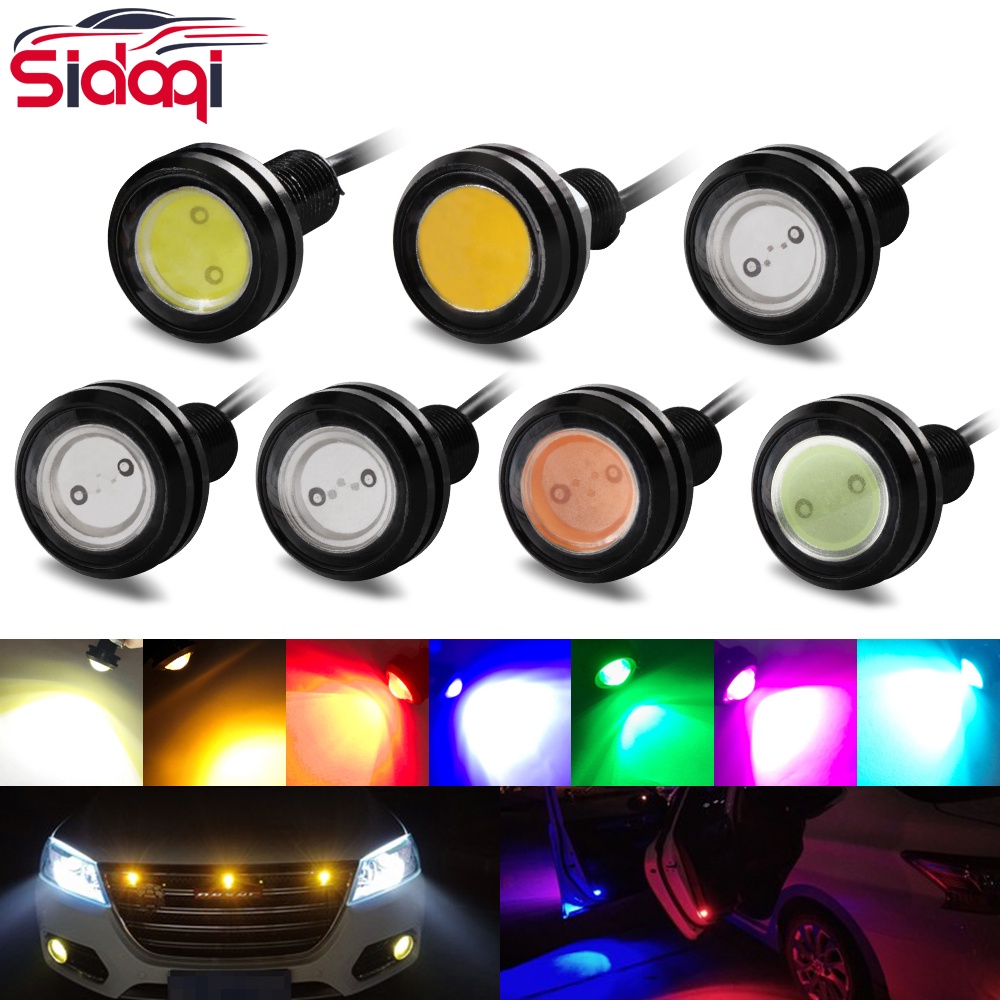 1Pcs Car DRL Eagle Eye Light 18mm/23MM Waterproof Daytime Runing Lights ...