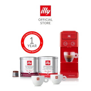 Y3.2 Espresso & Coffee Machine Bundle - illy Shop