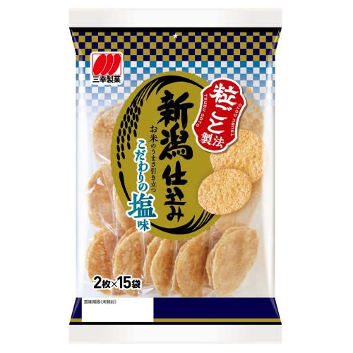 Japan Sanxing Seika Niigata Salted Rice Crackers 30 Pieces | Shopee ...