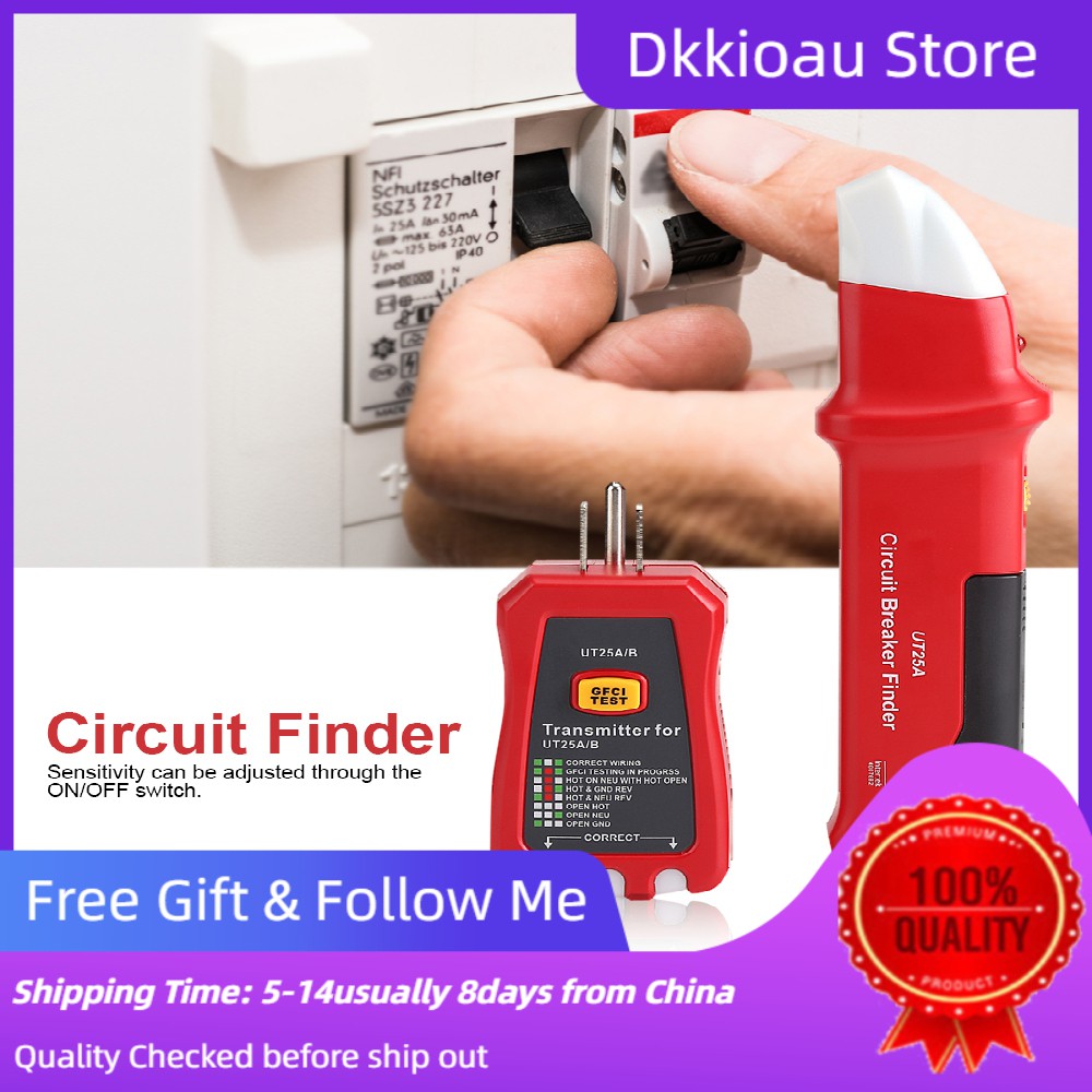 [READY STOCK] Circuit Breaker Finder Sensitivity Adjustable Socket
