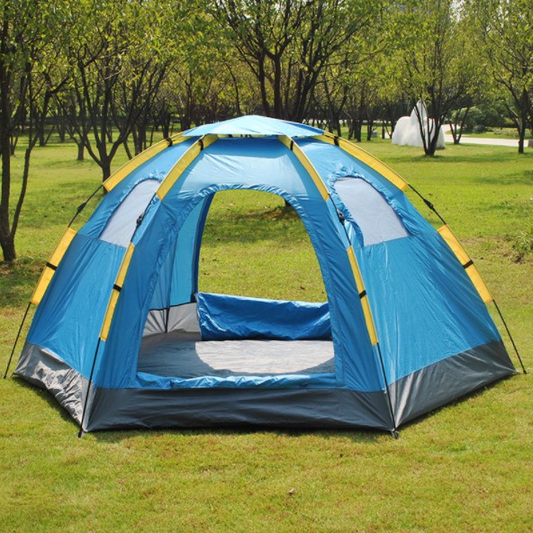 Height 165 Quick Automatic Open Tent 5-8 Person Outdoor Foldable Family ...