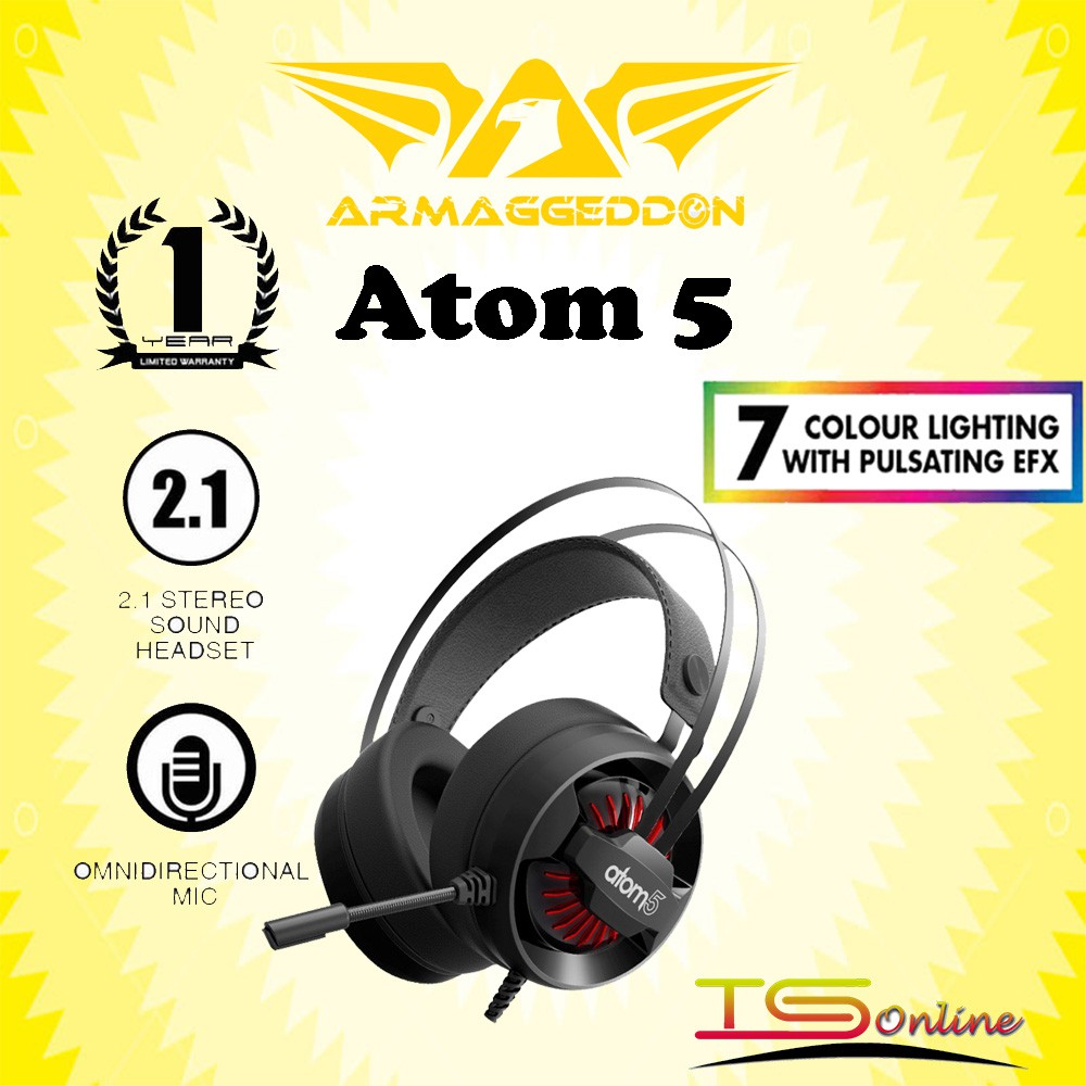 Headset armaggeddon best sale atom 5