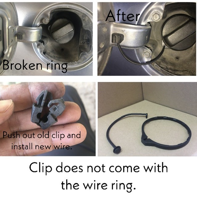 Honda civic fd/crv/hrv/city Fuel cap wire ring/wire penutup minyak