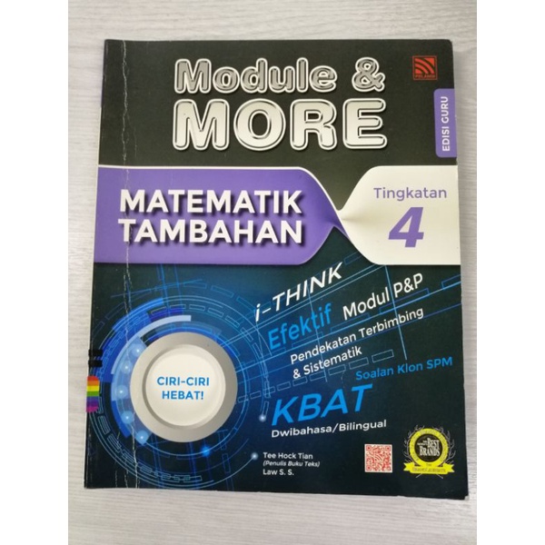 SPM KSSM KBSM Bahasa Melayu AddMath Exercise Matematik Tambahan ...