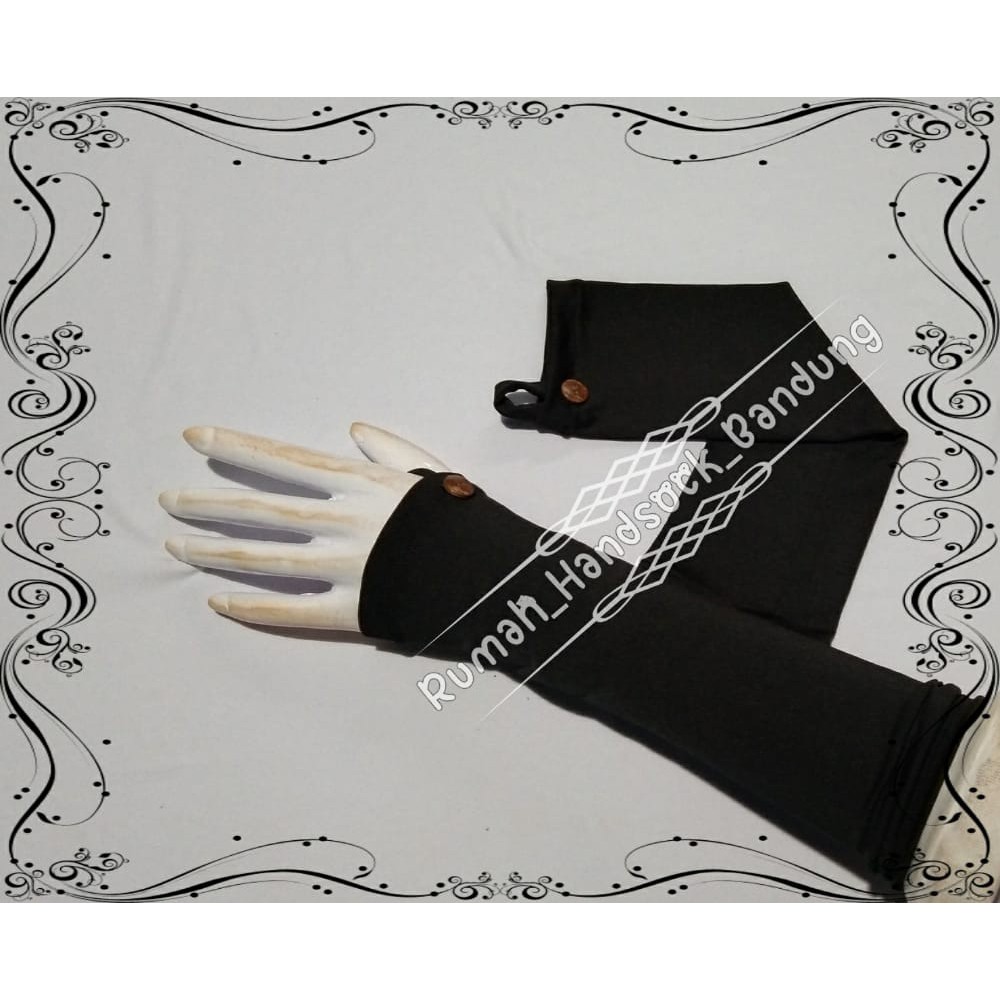 Thumb Handsock Button Batok/Handsock Cotton Muslimah/Handsok Fingerless ...