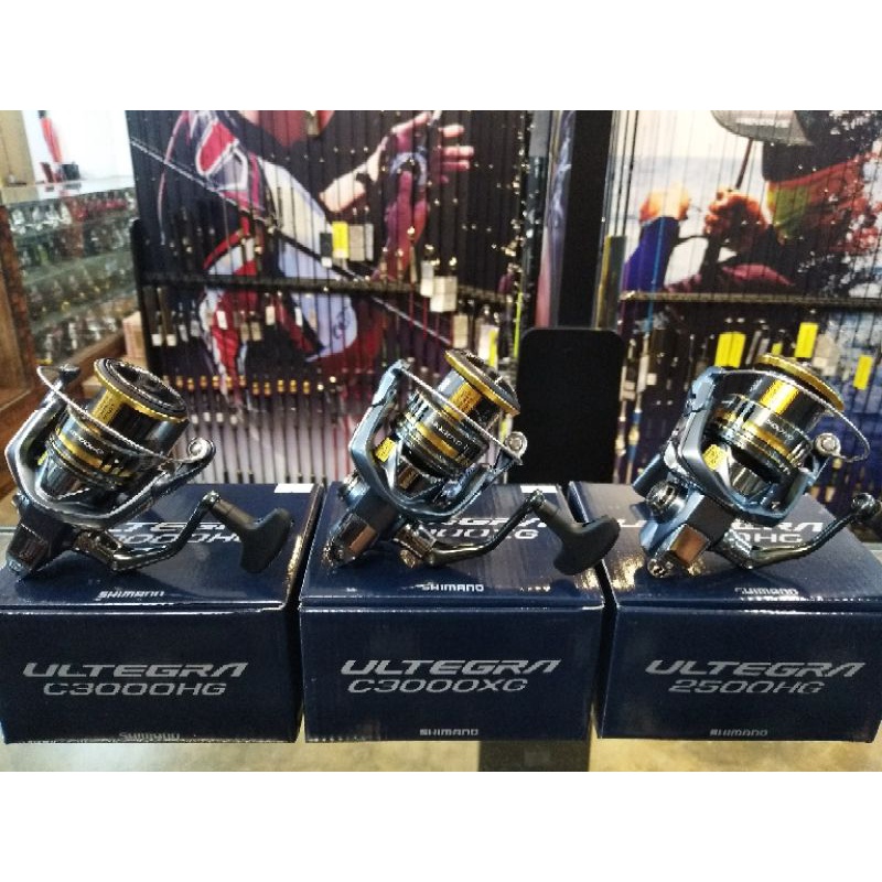 Shimano Ultegra 2500HG/3000XG/C5000XG (free gift 🎁 4pcs) Shopee Malaysia