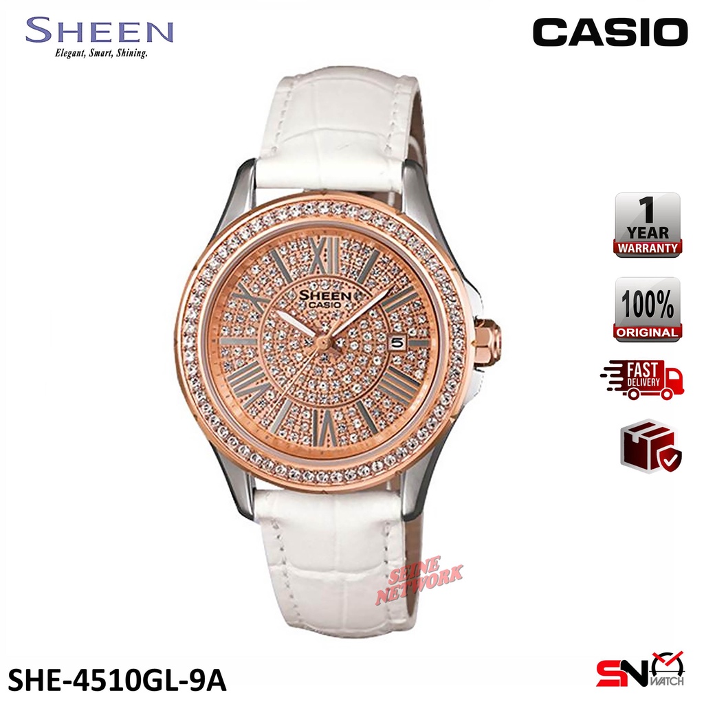 Casio sheen swarovski discount elements