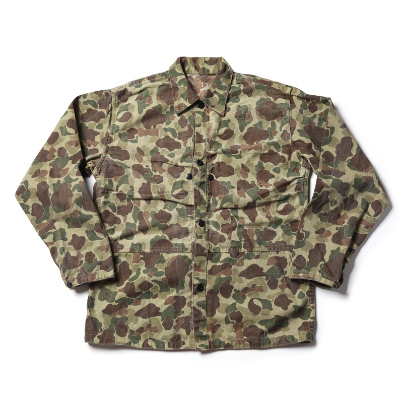 Bronson USMC P-44 Duck Hunter Camo Jacket Vintage Men's HBT WW2 ...