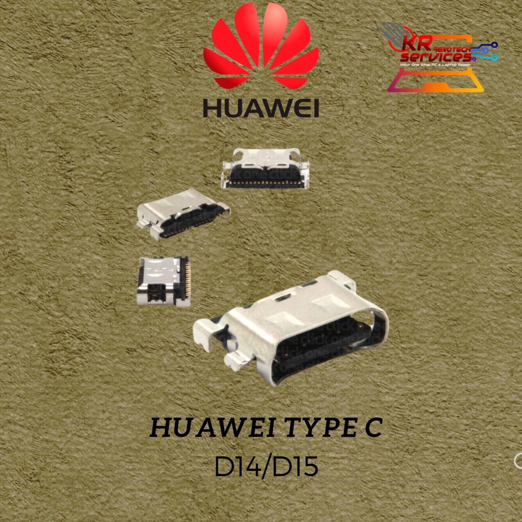 Huawei Matebook D14 / D15 Series BOH-WAQ9R Type C DC Jack Connector ...