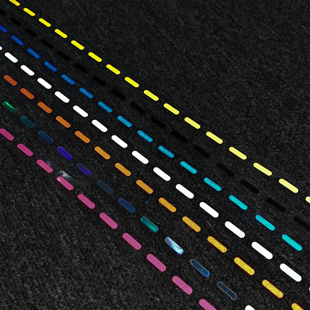 Universal DIY Dotted Line Motorcycle Decorative Sticker Sewing Stitch ...