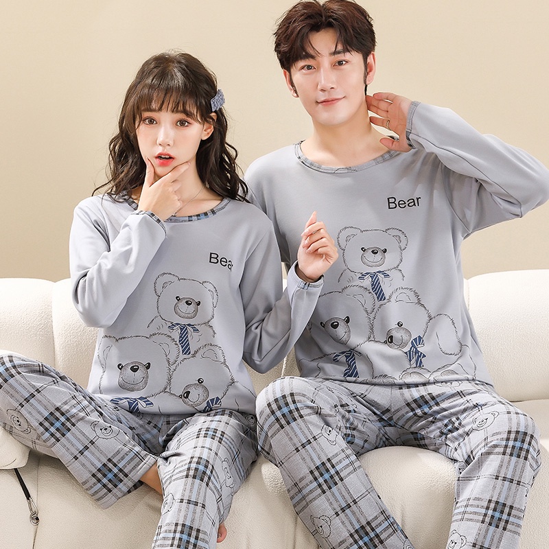 Pijamas Women Couple Men, Cotton Pijamas Couple