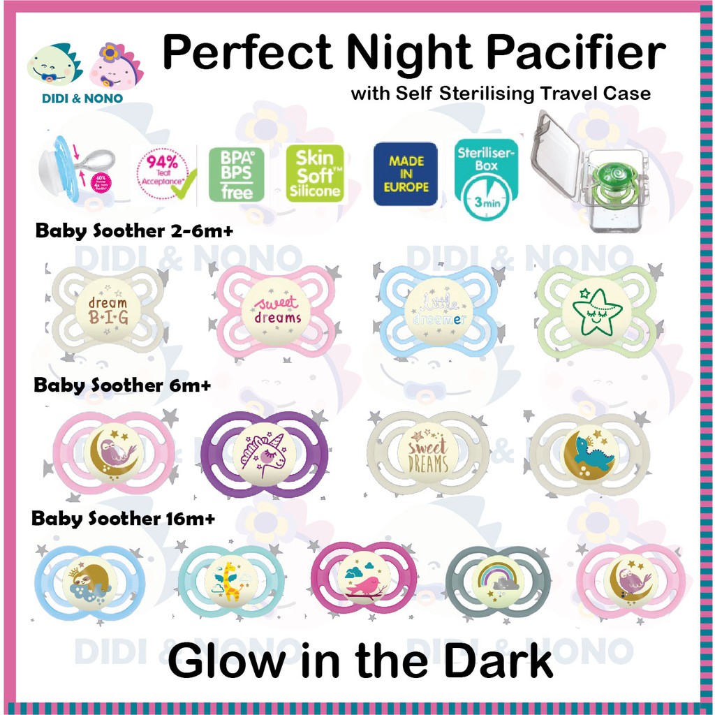 MAM Perfect Night Pacifier – Babyland SS2 Malaysia