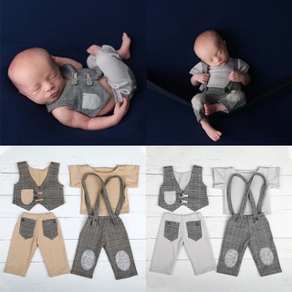 Newborn Photography Clothing Twins Baby Boy Photo Props Clothes