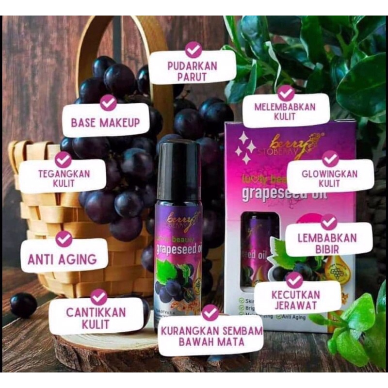 Grapeseed Oil Berry (ORIGINAL) Shopee Malaysia