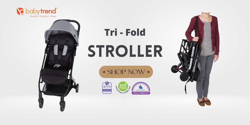 Baby trend best sale tri fold stroller