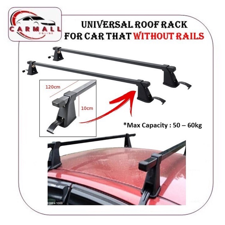 Car Roof Rack Roof Bar Roof Carrier Luggage Box Carrier Aksesori Kereta