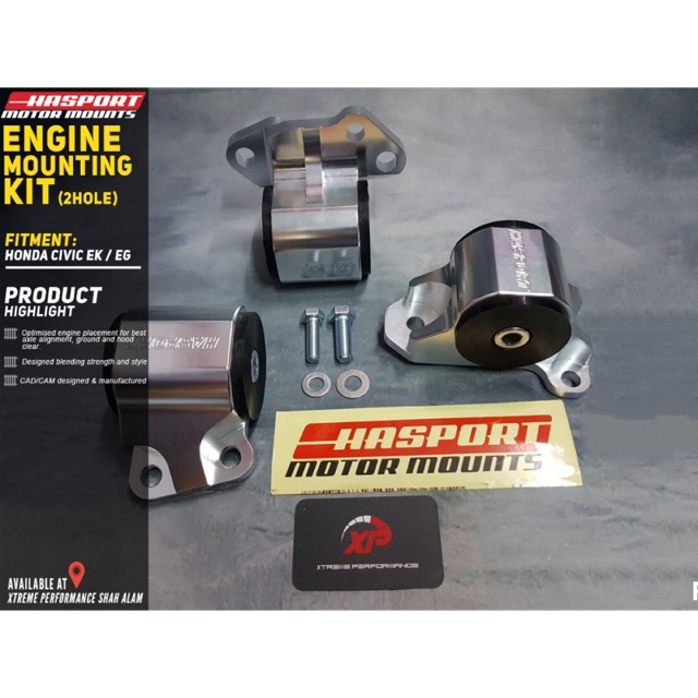 HASPORT ENGINE MOUNTING KIT FOR HONDA CIVIC EG 2HOLE | Shopee Malaysia