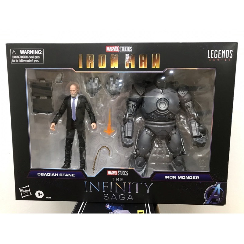 Marvel Legends Infinity Saga Iron-Man: Obadiah Stane & Iron Monger 2 ...