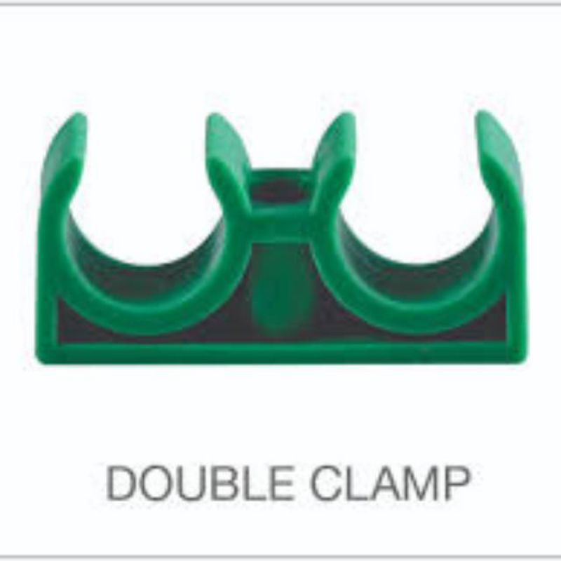 Double PPR Pipe Clamps 1 inch Pipe Clamp PPR 32mm Pipe Fittings PPR ...