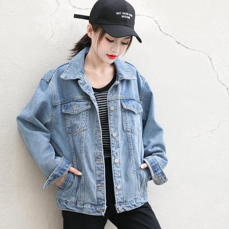 Women s Denim Jackets High Quality Fashionable Local Seller First Delivery women Denim jeans jeket long sleeve Shopee Malaysia