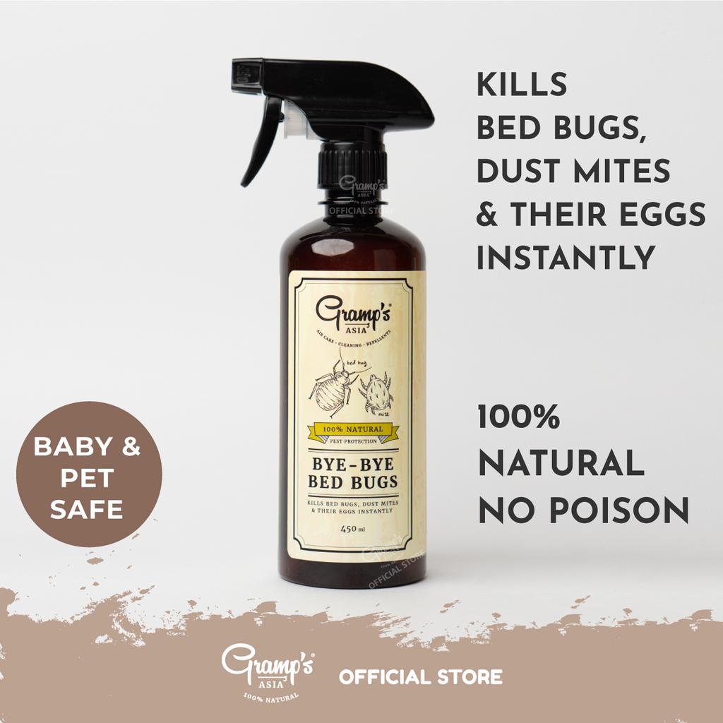 Gramp's Asia Repellent Bye Bye Bed Bugs 100 Natural Ingredients (450ml) Shopee Malaysia