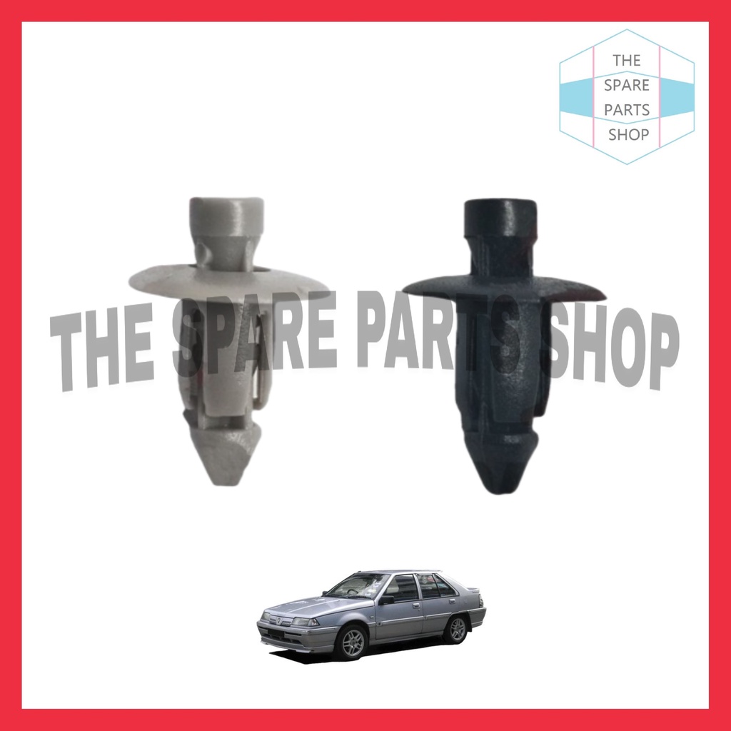 PROTON SAGA WIRA ISWARA WAJA SATRIA REAR TRIM CLIP (GREY/BLACK